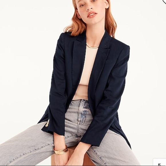 J Crew Alfie blazer in Italian linen BF425 - Picture 2 of 6